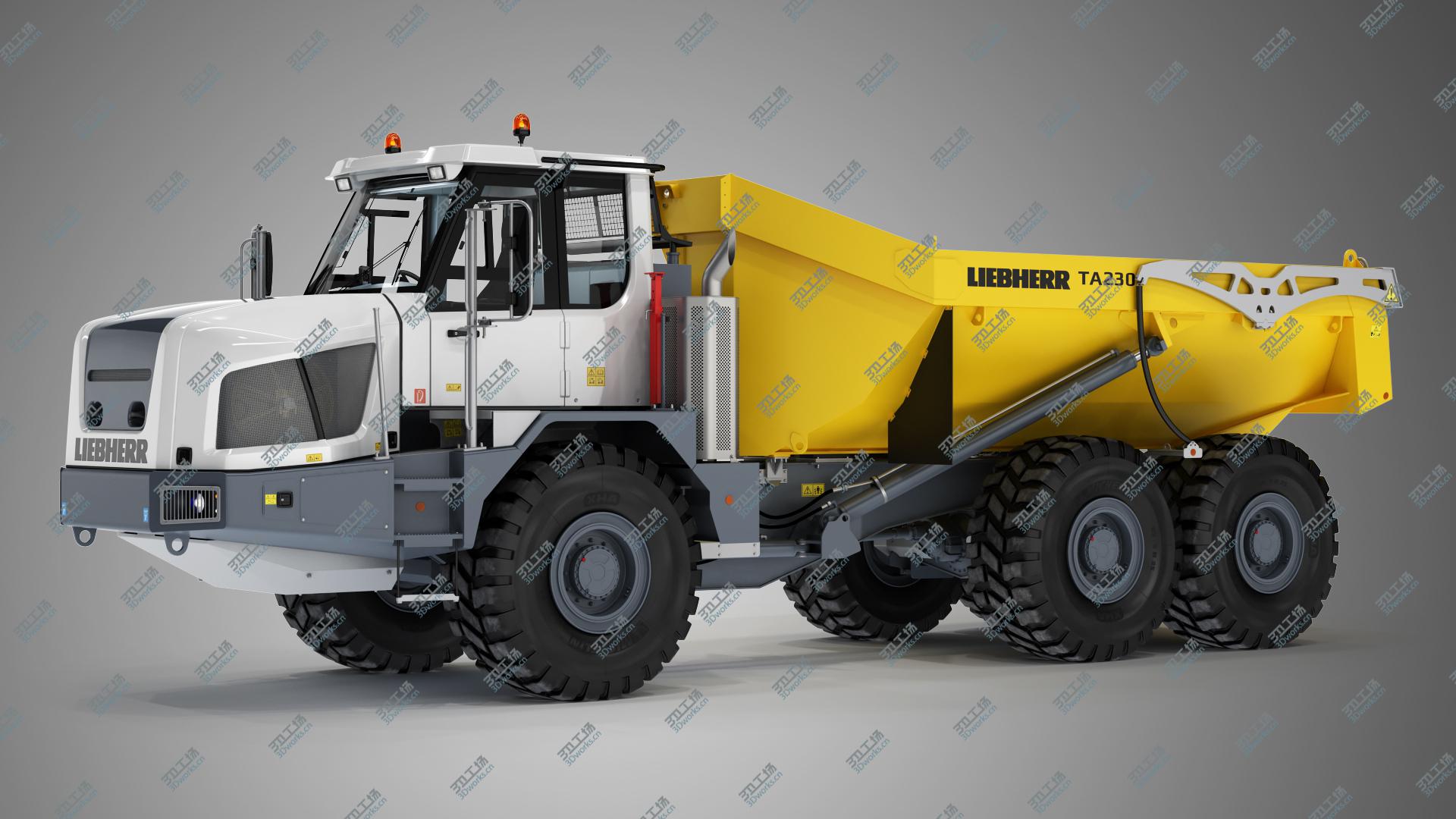 images/goods_img/202105074/LIEBHERR TA 230 Litronic Articulated Truck 3D model/2.jpg